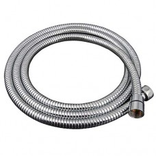 SunCleanse ZDQ-SH-010 Metal Shower Hose Extension 360 Degree Swivel 2 Brass/Copper Connectors Brushed Nickel 62 Inches  Silver - B07H59Y6D7